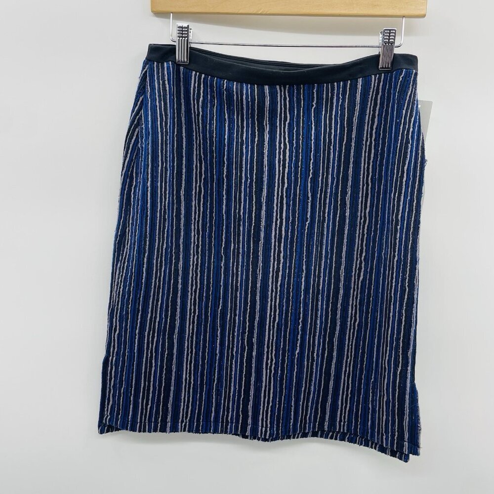 Stitch Fix Lysse Womens‎ Medium Striped River Jacquard Daina Pencil Skirt 2128